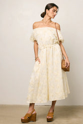 Carol Floral Midi Dress