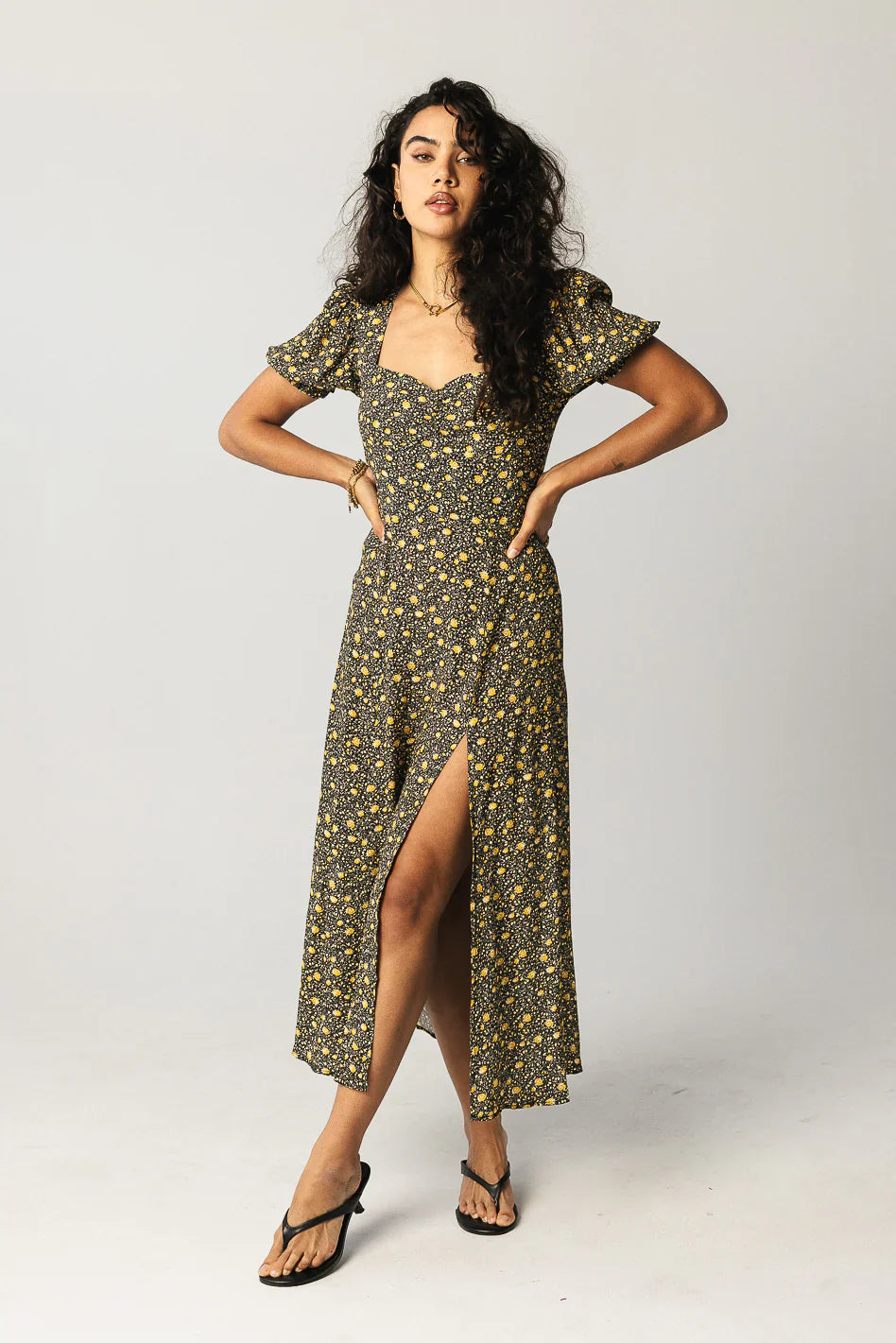 Winston Floral Midi Dress