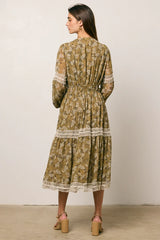 Suzan Floral Midi Dress